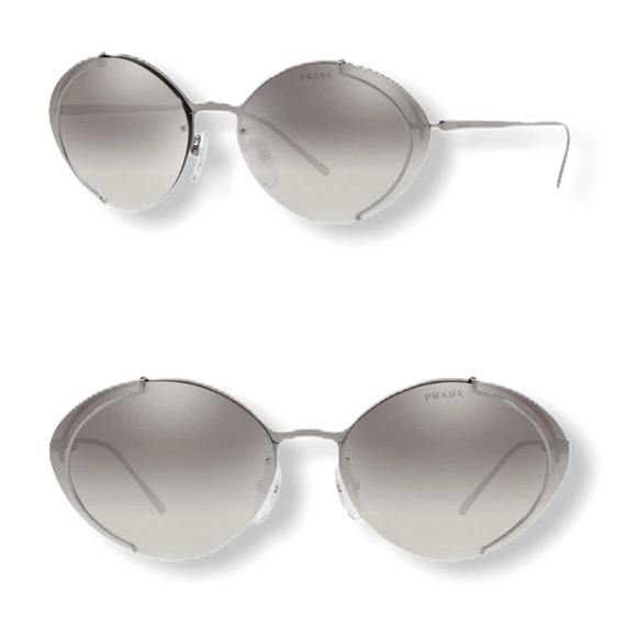 PRADA Designer Gunmetal Grey Sunglasses - Picture 7 of 8